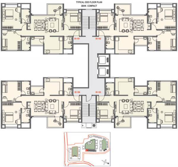 Images for Cluster Plan of Sanklecha Waterways A1 A2 B1 B2 C1 C2 D1 D2