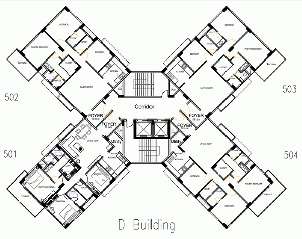 Images for Cluster Plan of Sanklecha Garden County Type B