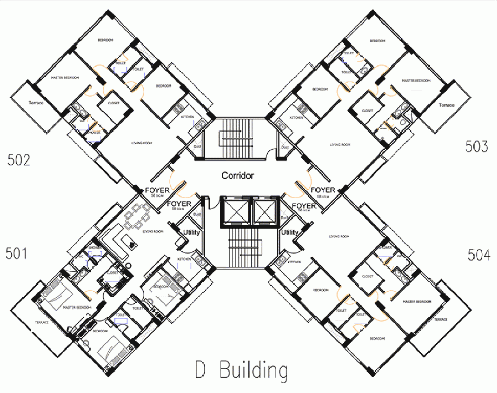 Images for Cluster Plan of Sanklecha Garden County Type B