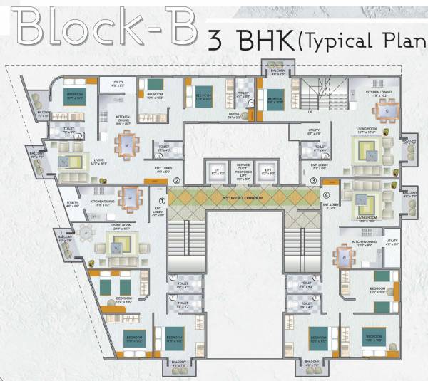 Images for Cluster Plan of Jineshwar The Wave Phase 1