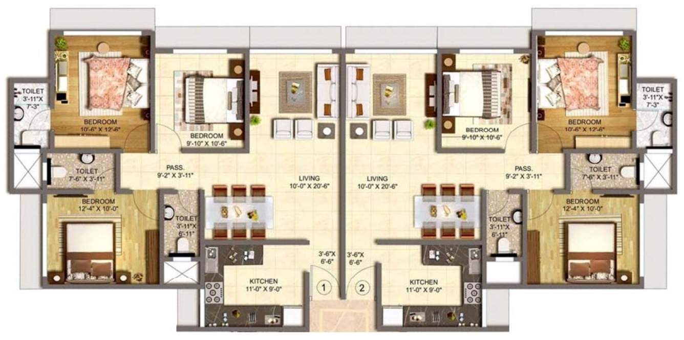  emerald Wing   A Cluster Plan