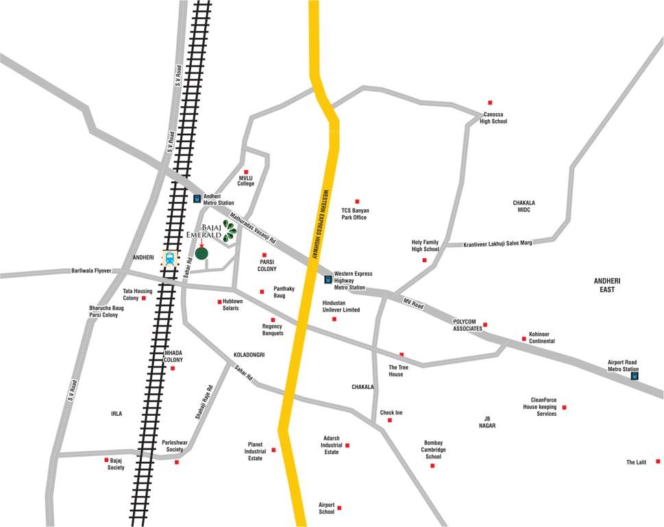 Images for Location Plan of Bajaj Emerald