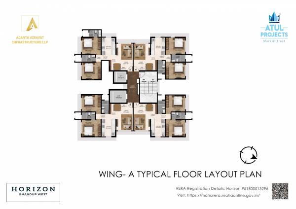  atul-horizon A Wing Cluster Plan
