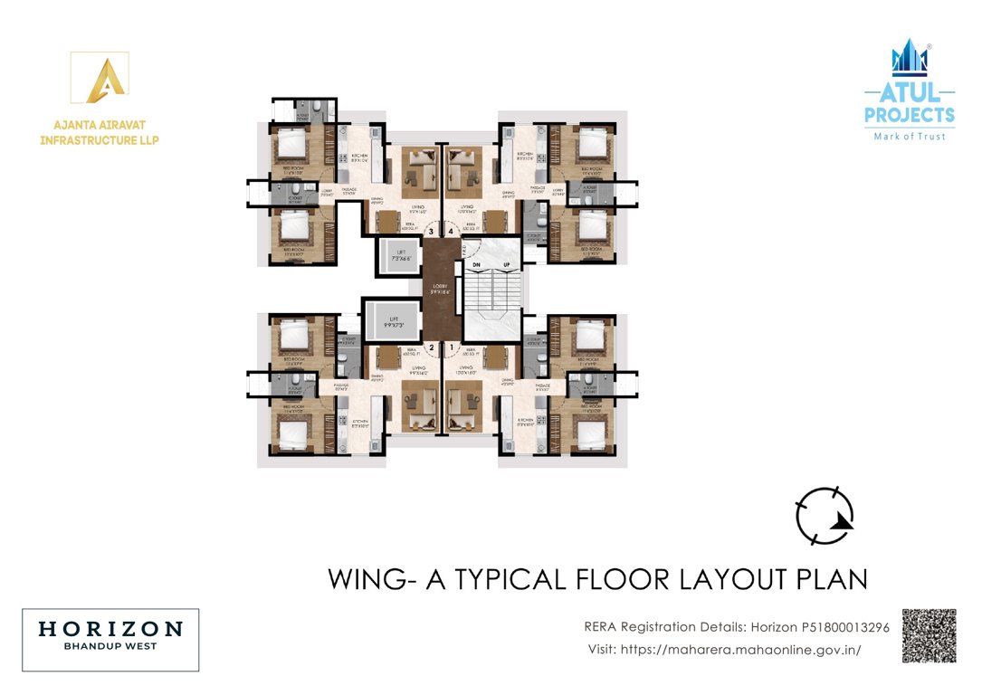  atul horizon A Wing Cluster Plan