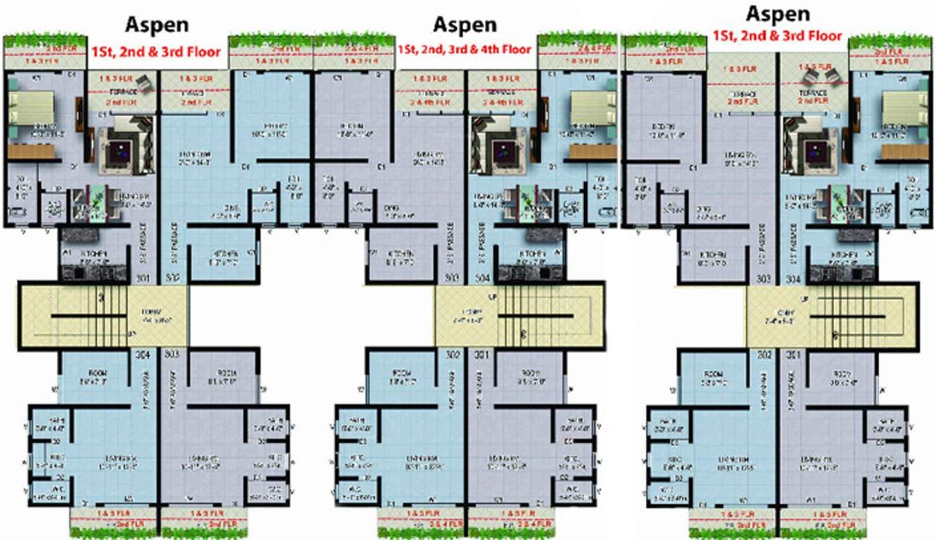 Images for Cluster Plan of Sanghvi S3 Paradise Phase 1