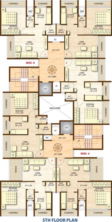 Images for Cluster Plan of S D Sarovar