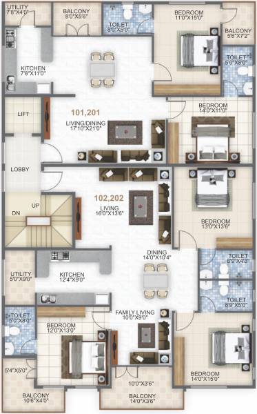 Images for Cluster Plan of Sree Harsha Aspire