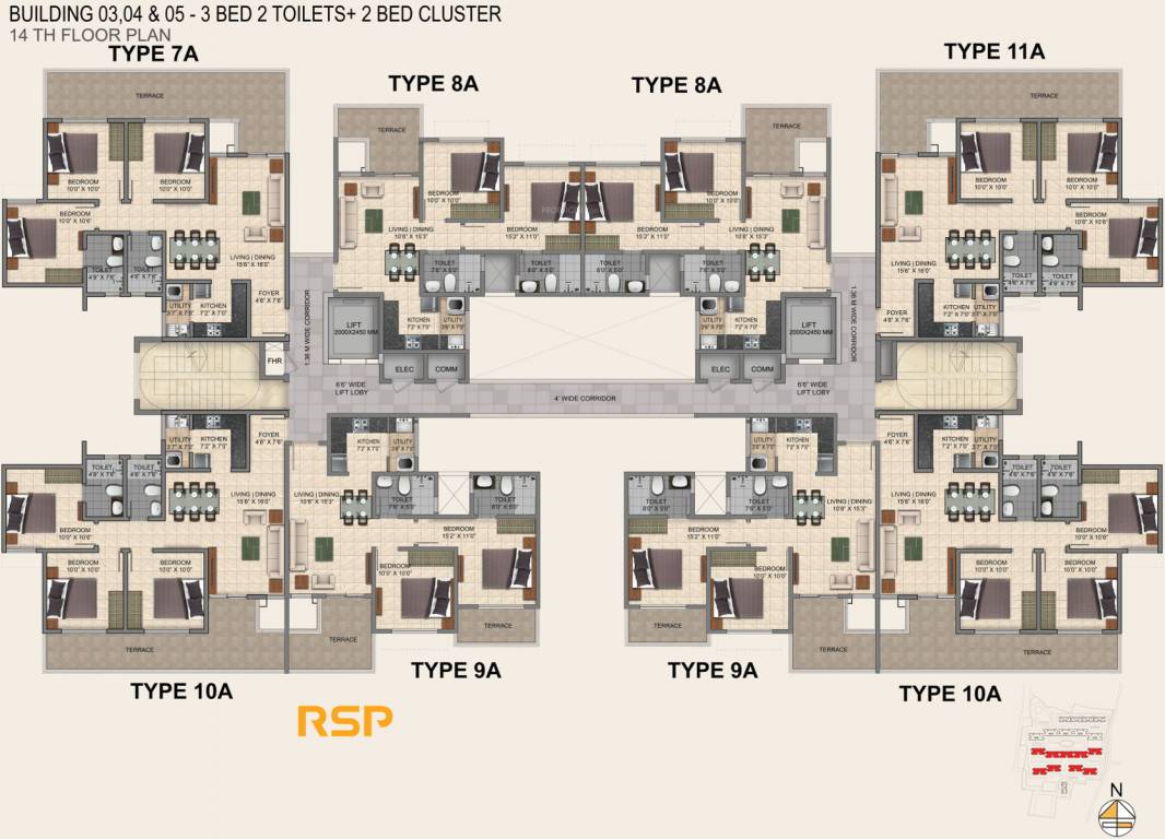 Images for Cluster Plan of Provident Park Square