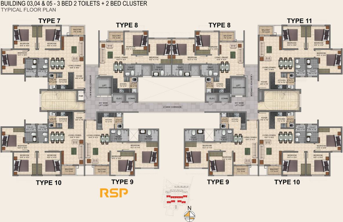 Images for Cluster Plan of Provident Park Square