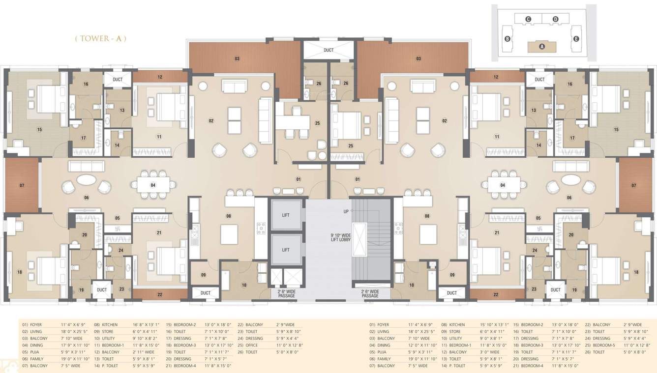 Images for Cluster Plan of Vraj Infrastructure Apple Altura