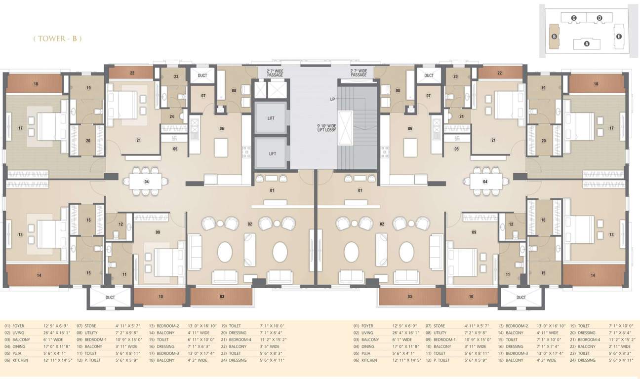 Images for Cluster Plan of Vraj Infrastructure Apple Altura