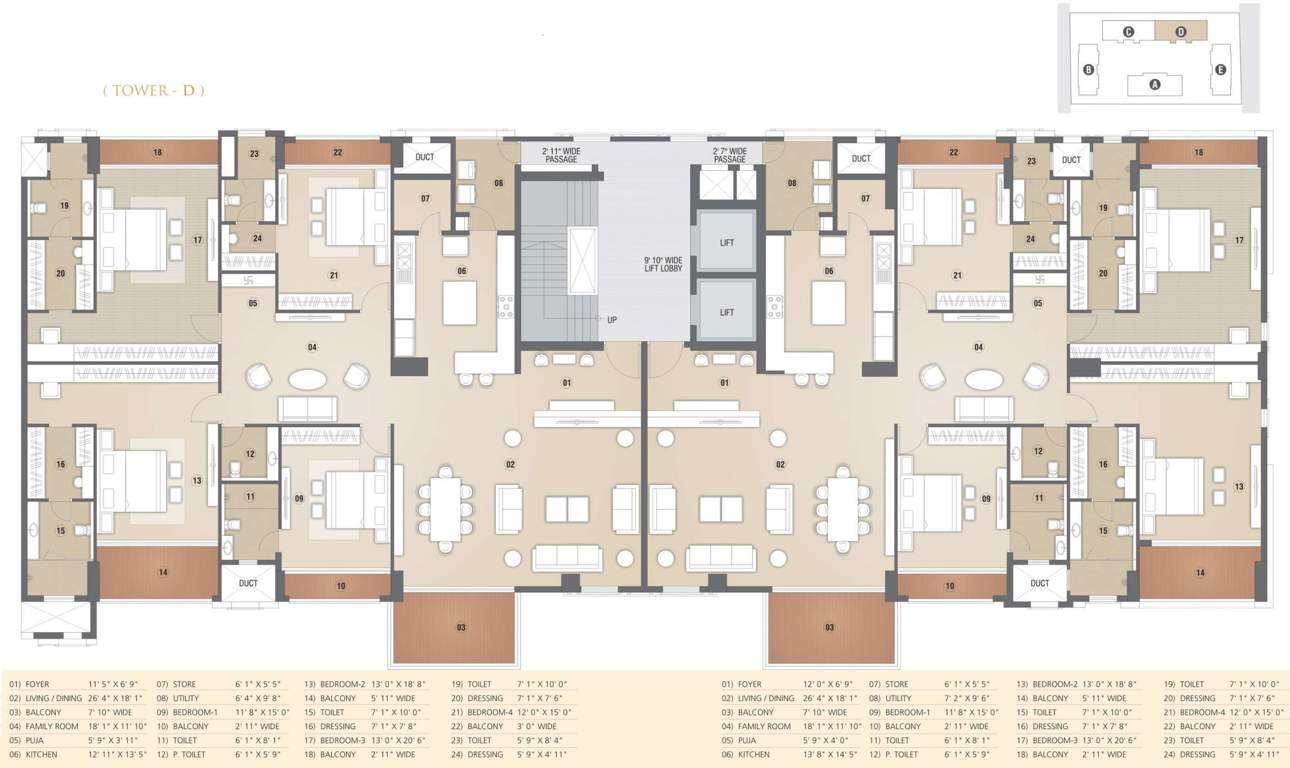 Images for Cluster Plan of Vraj Infrastructure Apple Altura