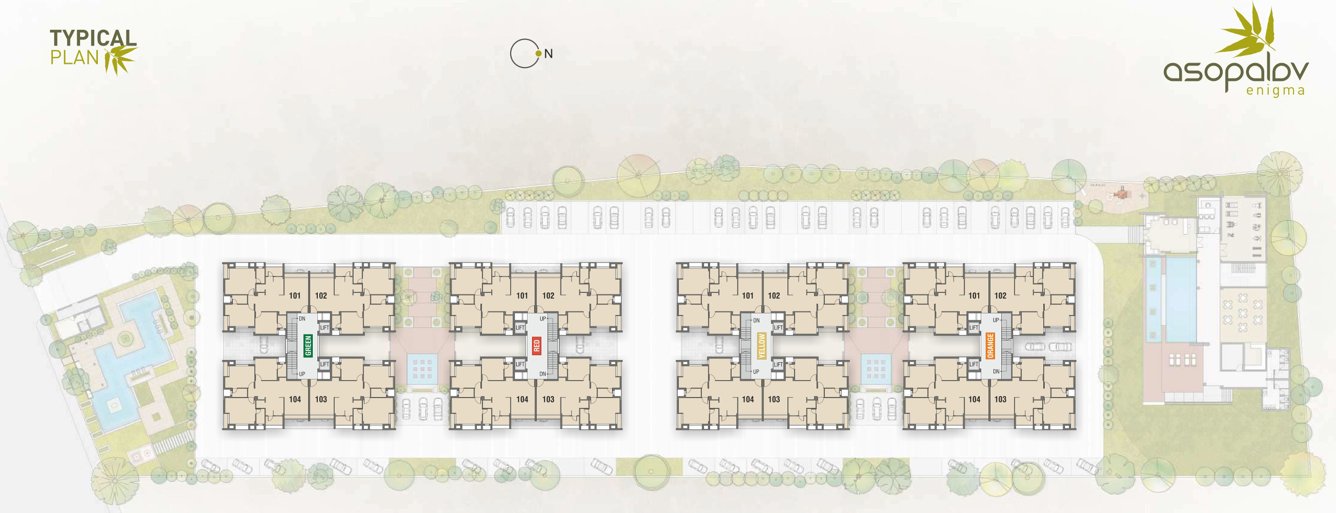 Images for Layout Plan of Vraj Asopalav Enigma