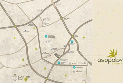 Images for Location Plan of Vraj Asopalav Enigma