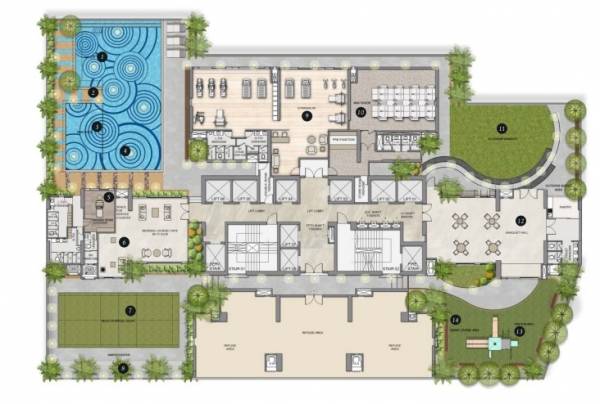 REGALIA Cluster Plan marina-bay REGALIA Cluster Plan