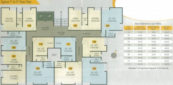 Images for Cluster Plan of Milind Upasani Sai Chambers