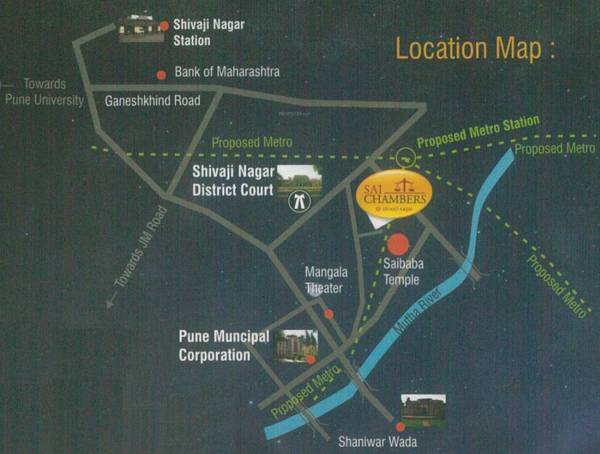 Images for Location Plan of Milind Upasani Sai Chambers