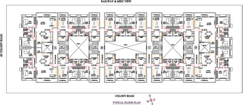 Images for Cluster Plan of BLW Hill Side Apartment