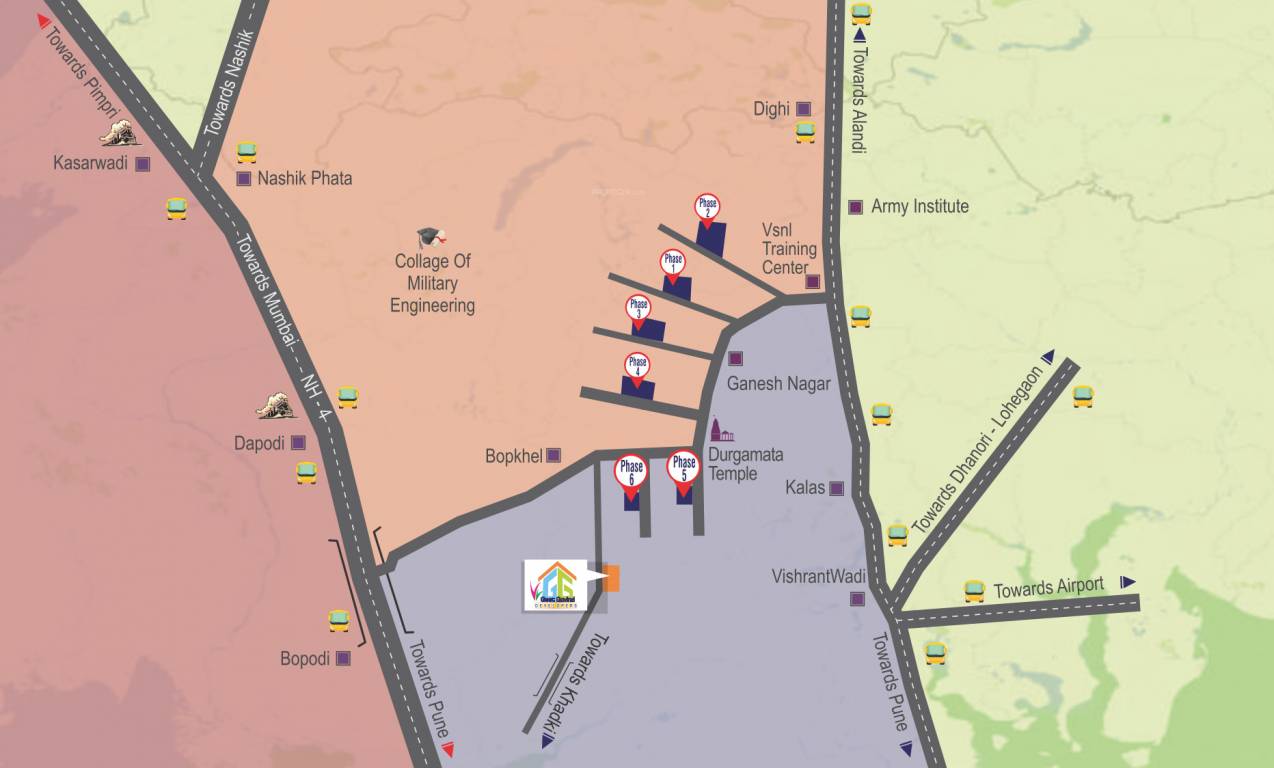 Images for Location Plan of Geet Govind Muktai Aangan Phase V