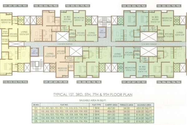 Images for Cluster Plan of S R Om Paradise