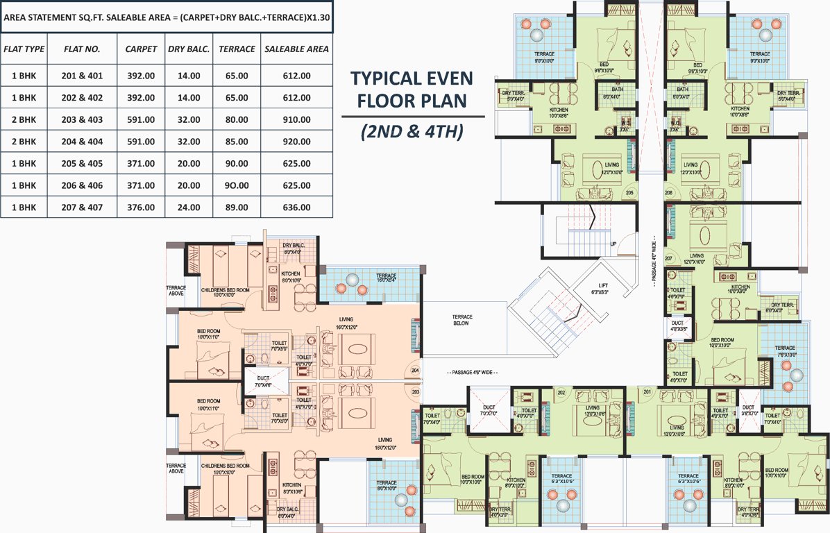 Images for Cluster Plan of Ikon Krishna Dham