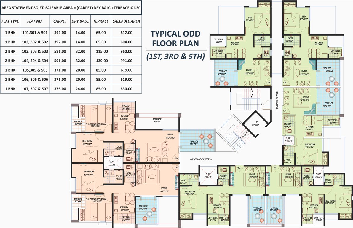 Images for Cluster Plan of Ikon Krishna Dham