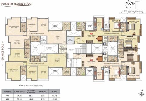 Images for Cluster Plan of Kotibhaskar Sugam CHSL
