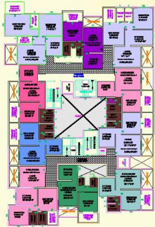  nandan Typical Even Floor Plan