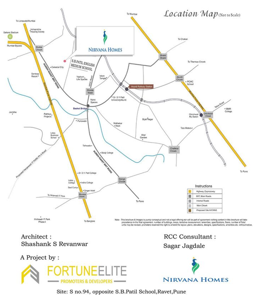  nirvana homes Location Plan