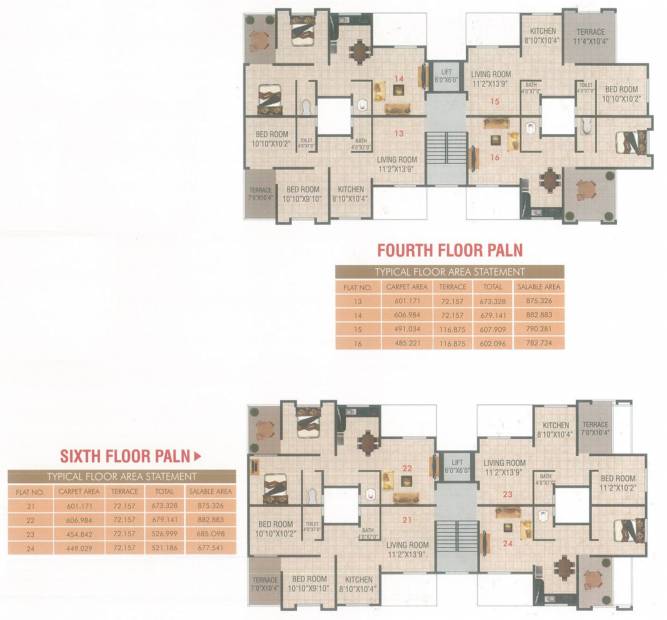 Images for Cluster Plan of Rajratna Rangai Residency