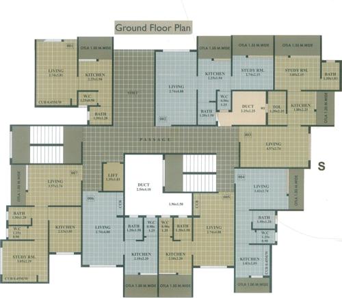 Images for Cluster Plan of Om Shiv Vatika A Wings