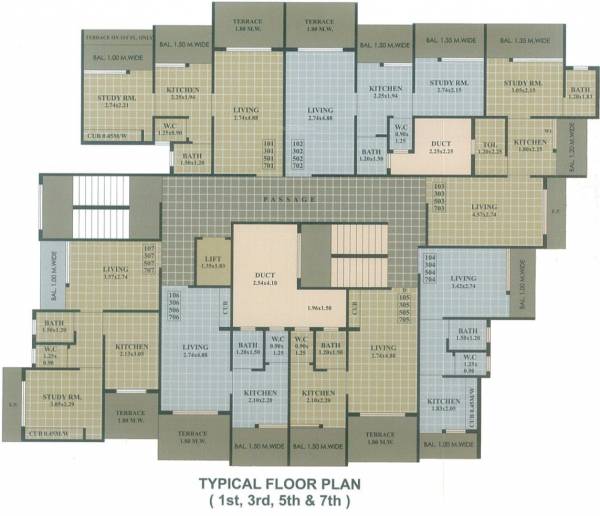 Images for Cluster Plan of Om Shiv Vatika A Wings