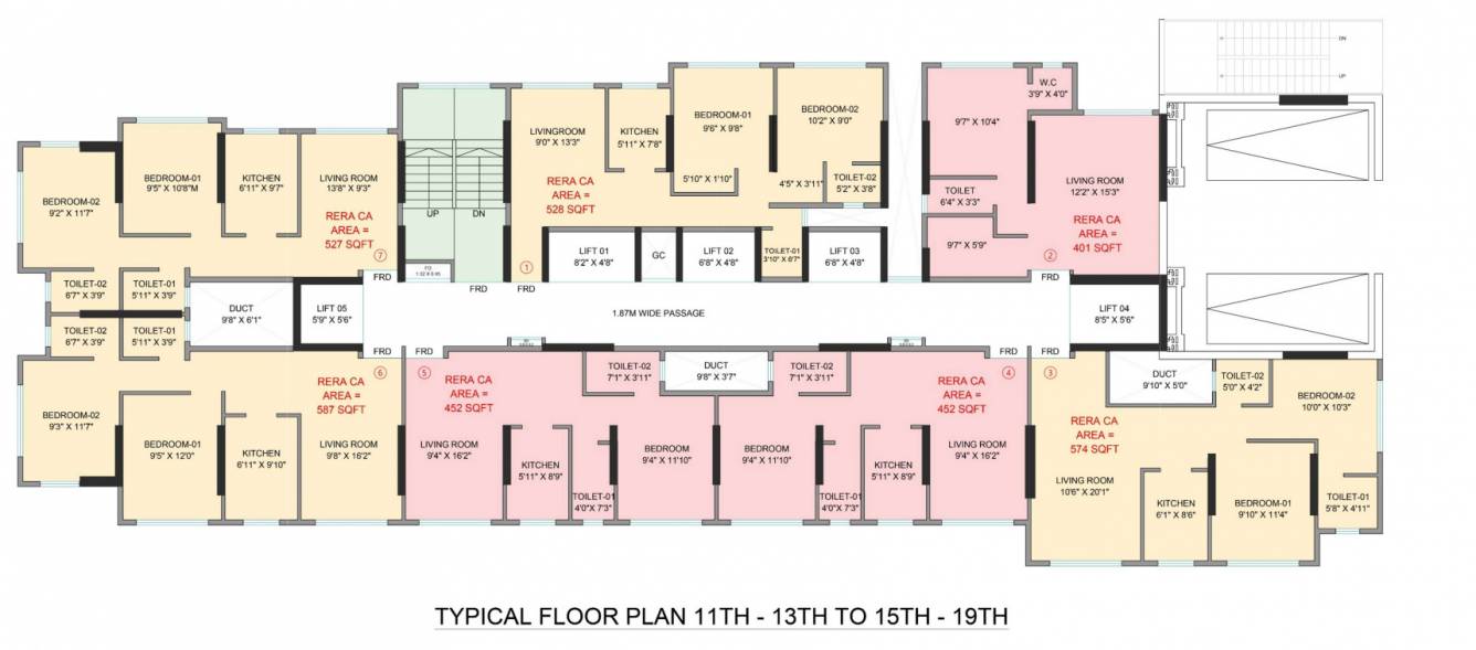  nirvaana heights Vikhroli Saikrupa Cluster Plan