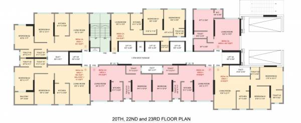  nirvaana-heights Vikhroli Saikrupa Cluster Plan