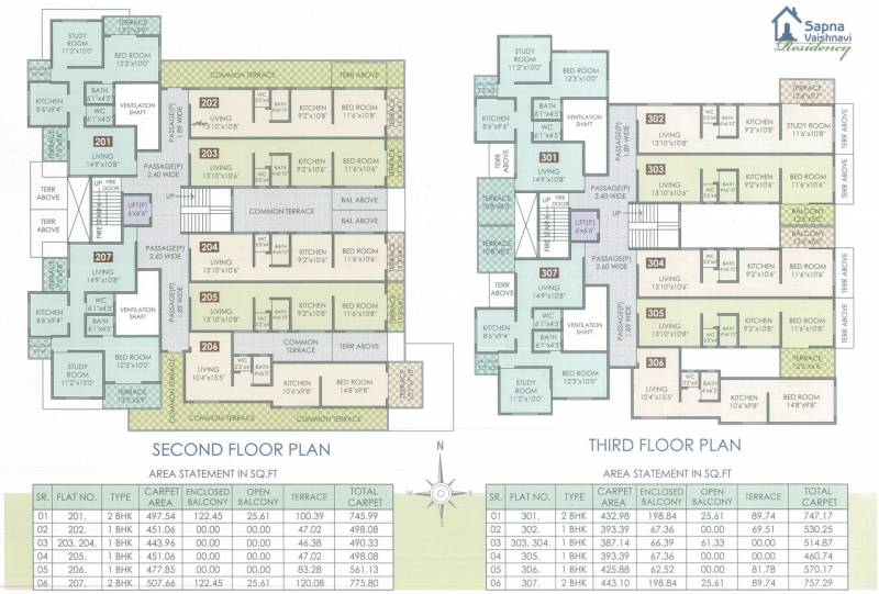 Images for Cluster Plan of Sapna Vaishnavi Residency