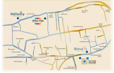  shivalik Location Plan