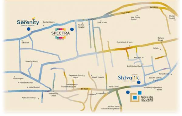  shivalik Location Plan