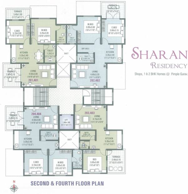 Images for Cluster Plan of Amit Sharan Residency