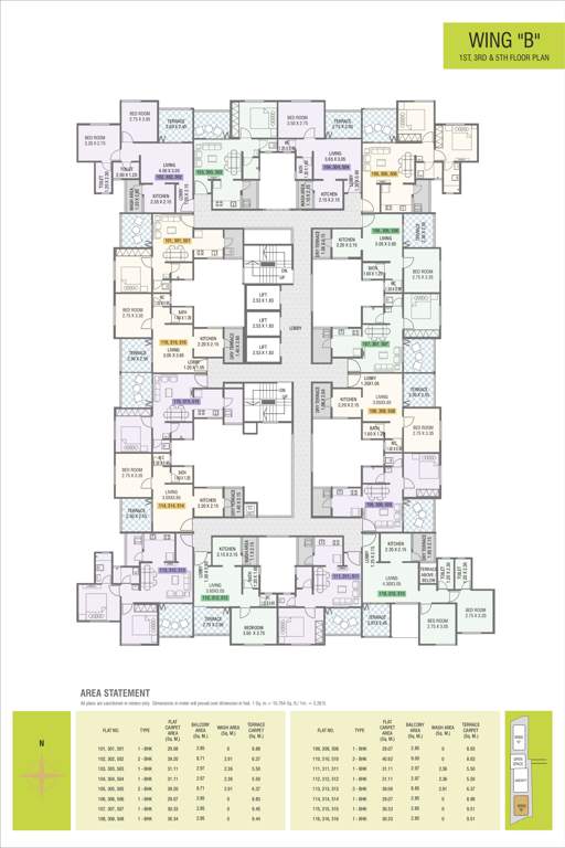  aura wing b Wing B Cluster Plan