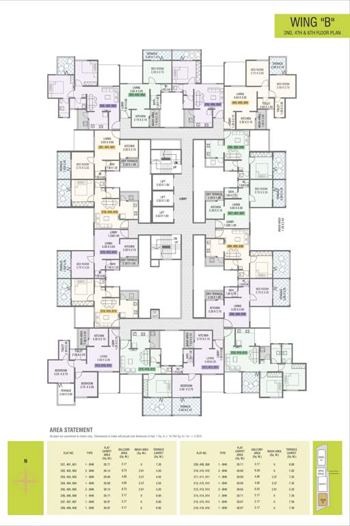  aura wing b Wing B Cluster Plan
