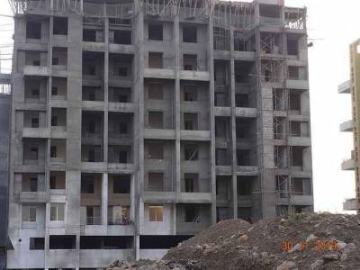 Wing B Construction Status Dec-21 constructionStatus of Nirman Aura Wing B