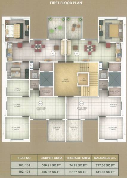 Images for Cluster Plan of Kwality Green Leaf