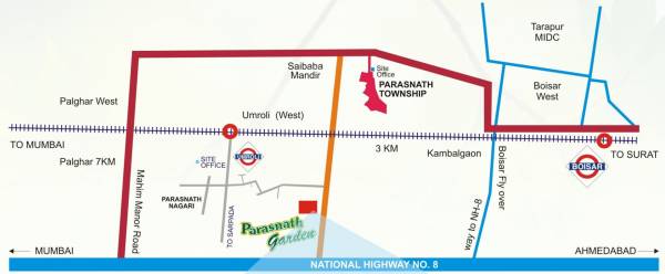Images for Location Plan of Shreenath Parasnath Garden Sno 200 1 2