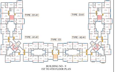  navoday-phase-3 IPSIT NAVODAY PHASE 3 BUILDING NO 1 Cluster Plan