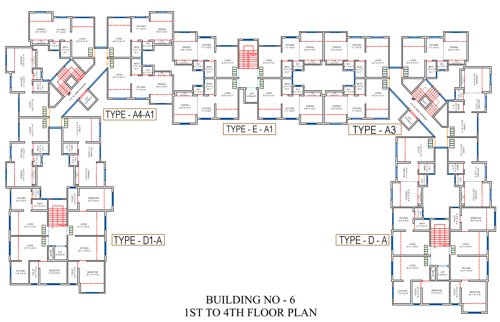  navoday-phase-3 IPSIT NAVODAY PHASE 3 BUILDING NO 2 Cluster Plan