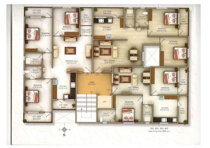  laxmi narayan residency Laxmi Narayan Residency Cluster Plan