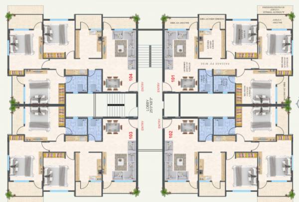 GAJANAN PALACE Cluster Plan palace GAJANAN PALACE Cluster Plan