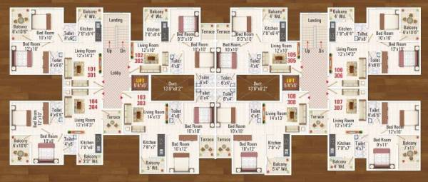  aatreya-regency AATREYA REGENCY Cluster Plan