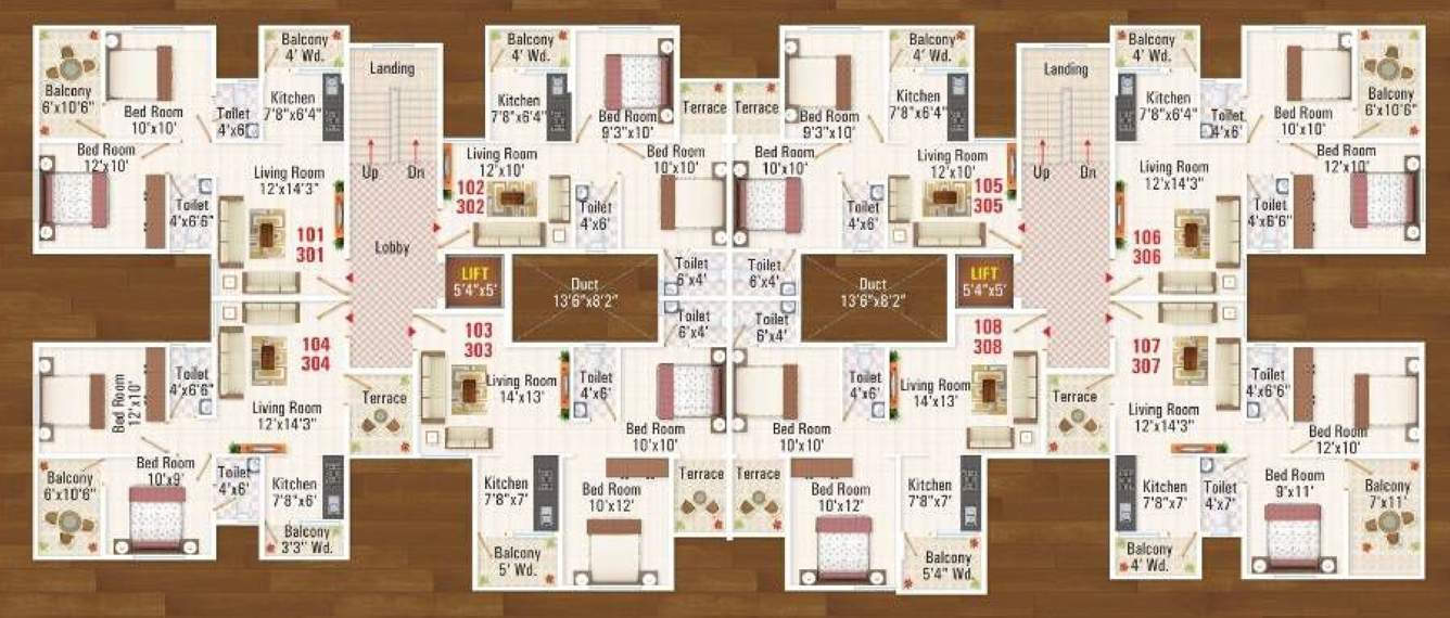  aatreya regency AATREYA REGENCY Cluster Plan