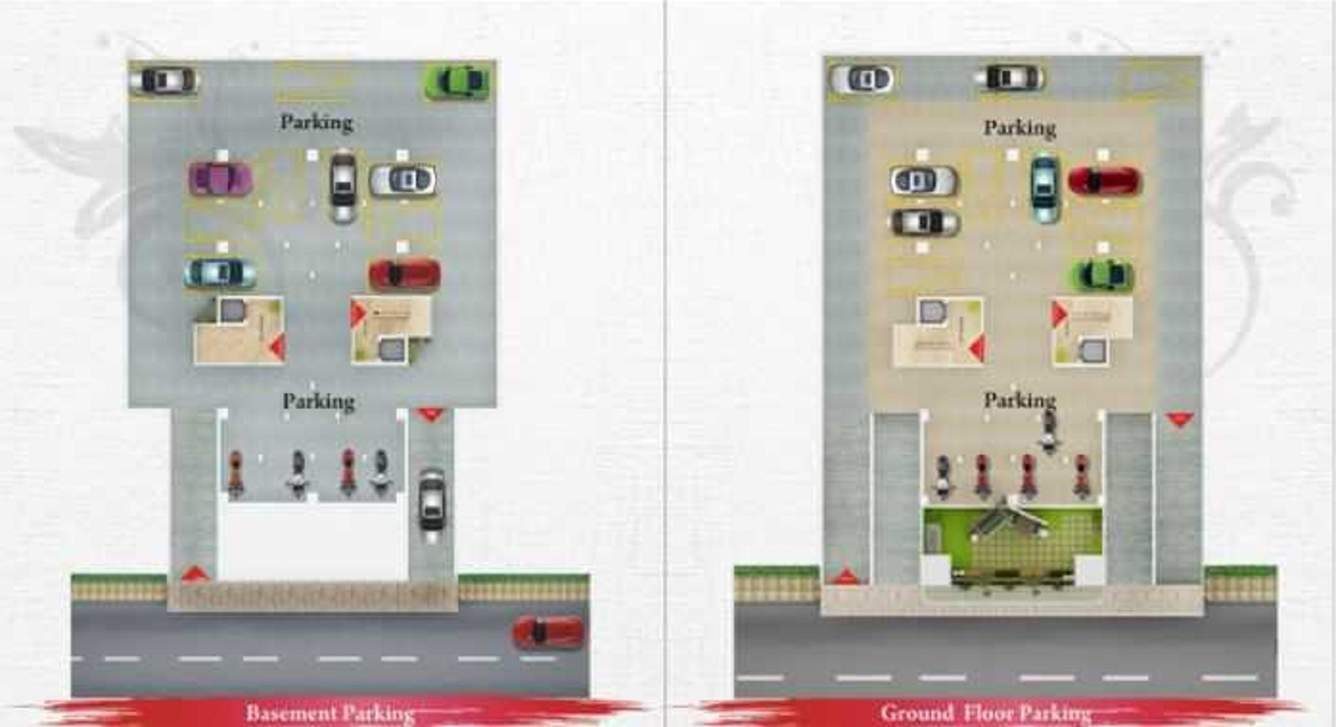  enclave KALASH ENCLAVE Cluster Plan for ground Floor